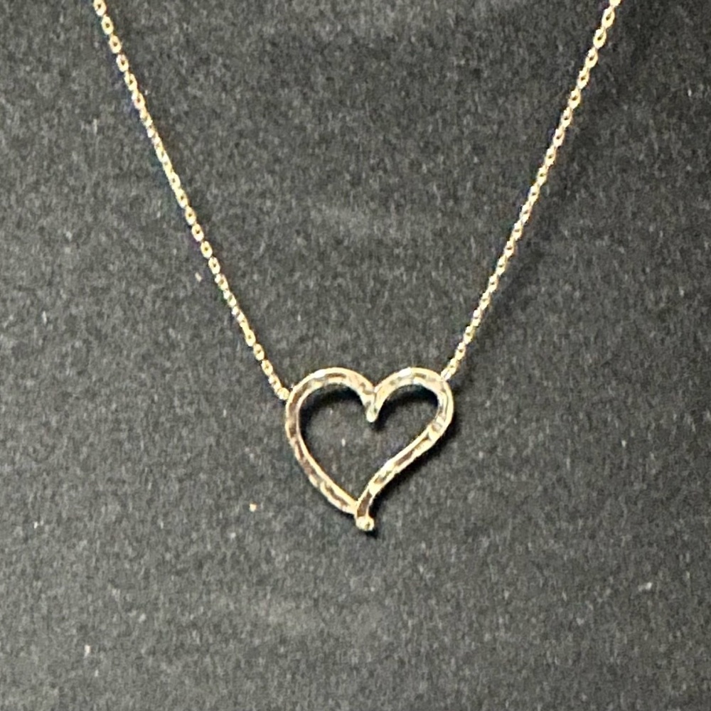 Rae Dunn Gold Heart Necklace